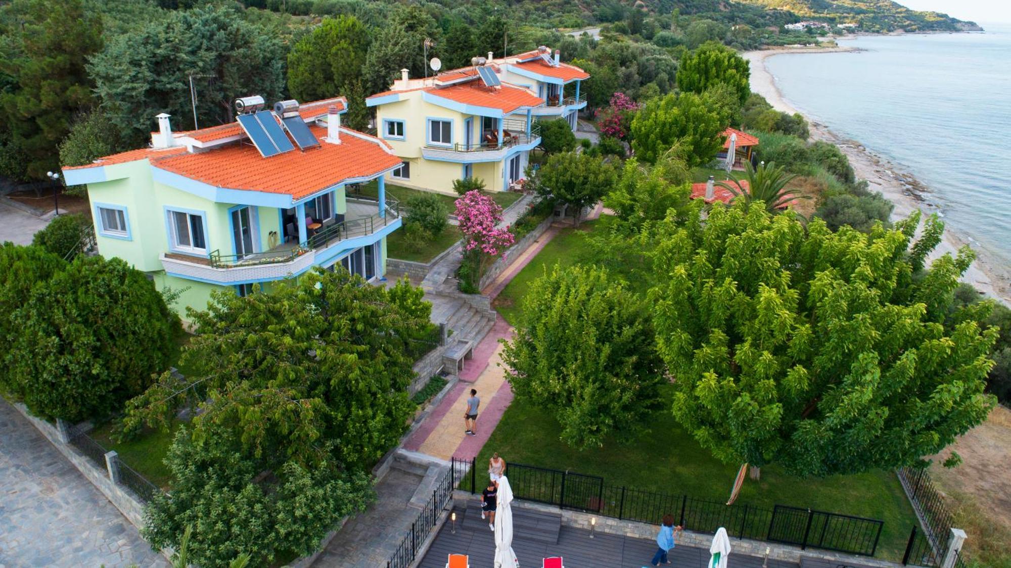 Secret Paradise Villas Loutra Elevtheron Quarto foto