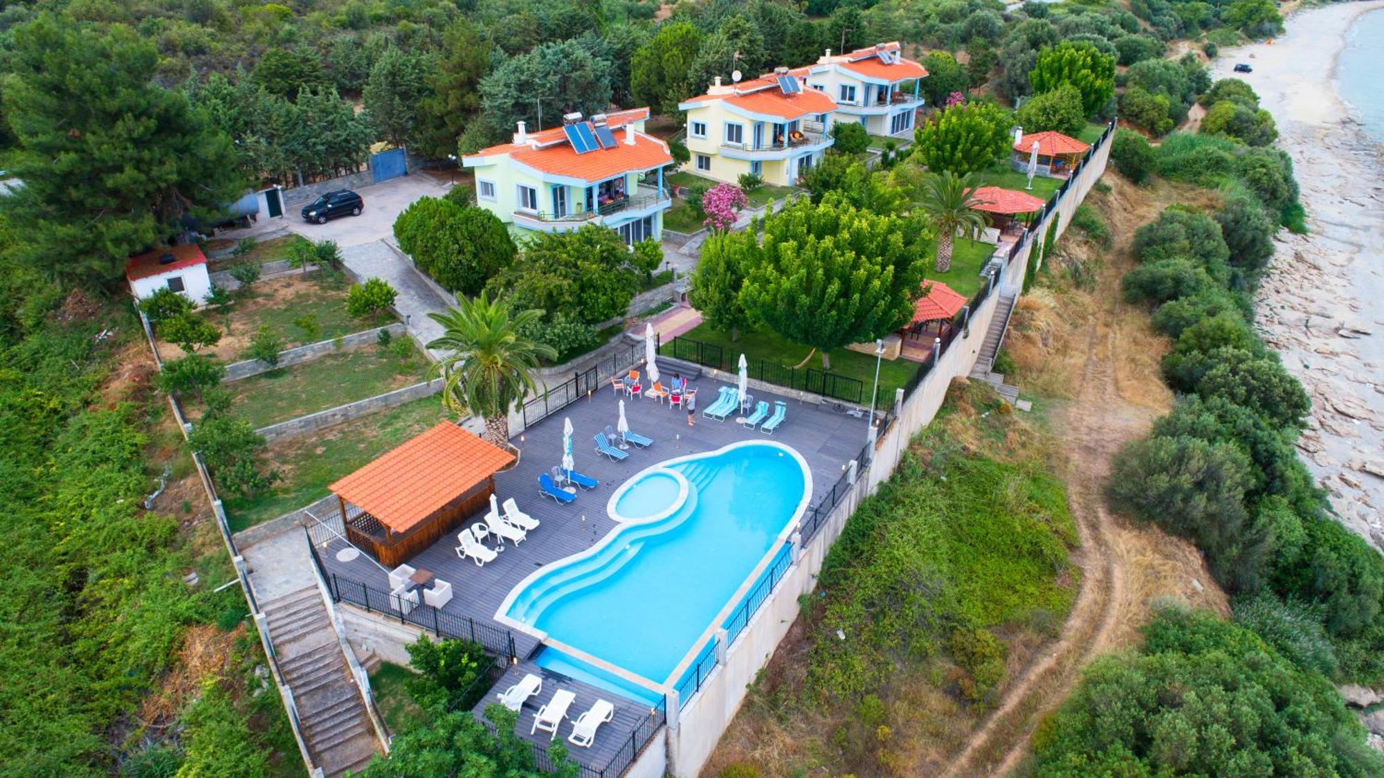 Secret Paradise Villas Loutra Elevtheron Quarto foto