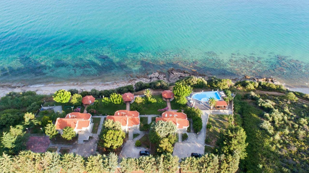 Secret Paradise Villas Loutra Elevtheron Exterior foto